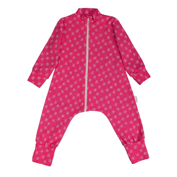 Комбинезон-пижама на молнии легкий "Цветочный луг" ЛКМ-БК-ЦЛ (размер 56) - Пижамы - интернет гипермаркет детской одежды Смартордер